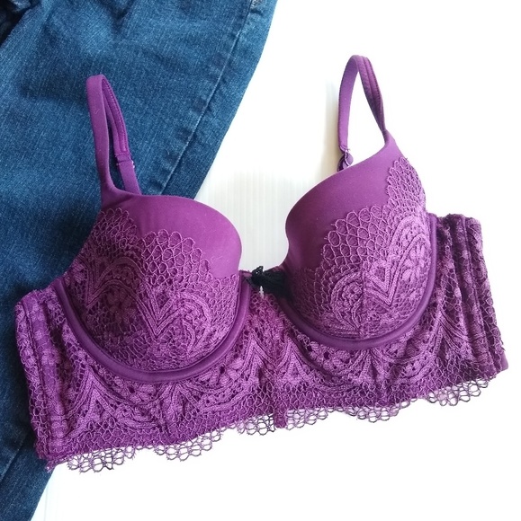 Body By Victoria Secret Lace Lined Demi 34ddd *NWT*